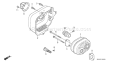 Page J Diagram and Parts List for GCV135 Type A2D - VIN# GJAF-1000001-1000165 Honda Engine