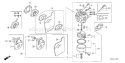 Page C Diagram and Parts List for GCV160LA0 Type N5RB Honda Engine