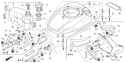 Page G Diagram and Parts List for GCV160LA0 Type N5RB Honda Engine
