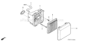 Page A Diagram and Parts List for GCV160A Type RTL1 - VIN# GJAEA-1000001 Honda Engine