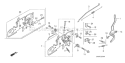 Part Location Diagram of 16561-ZM0-000 Honda Spring- Governor