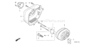 Page U Diagram and Parts List for GCV160LA Type A2R Honda Engine