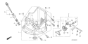 Page K Diagram and Parts List for GCV160LE Type N7A1 - VIN# GJAAE-1000001 Honda Engine