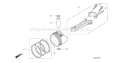 Page L Diagram and Parts List for GCV160LE Type N7A1 - VIN# GJAAE-1000001 Honda Engine