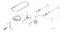 Page B Diagram and Parts List for GCV160LE Type N7A1 - VIN# GJAAE-1000001 Honda Engine