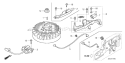 Page H Diagram and Parts List for GCV160LE Type N7A1 - VIN# GJAAE-1000001 Honda Engine