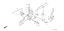 Page D Diagram and Parts List for GCV190A Type N1A Honda Engine