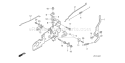 Page D Diagram and Parts List for GCV190LA Type N1A Honda Engine
