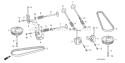 Page A Diagram and Parts List for GCV520U Type SEE4 Honda Engine