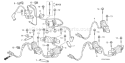 Page J Diagram and Parts List for GCV520U Type SEE4 Honda Engine