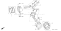 Page O Diagram and Parts List for GCV520U Type SEE4 Honda Engine