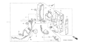 Part Location Diagram of 31614-ZE2-003 Honda Bracket- Case Mounting