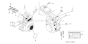 Page M Diagram and Parts List for GD320 Type VAE - VIN# GPB-1000001-1008896 Honda Engine
