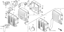 Page N Diagram and Parts List for GD320 Type VAE - VIN# GPB-1000001-1008896 Honda Engine
