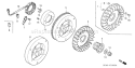 Page J Diagram and Parts List for GD320 Type VAE - VIN# GPB-1000001-1008896 Honda Engine