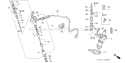Page K Diagram and Parts List for GD410 Type QAE - VIN# GPA-1000001 Honda Engine
