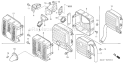 Page N Diagram and Parts List for GD410 Type QAE - VIN# GPA-1000001 Honda Engine