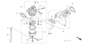 Page C Diagram and Parts List for GS190A Type QBA2 Honda Engine