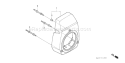Page G Diagram and Parts List for GS190A Type QBA2 Honda Engine