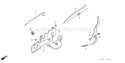 Page D Diagram and Parts List for GSV190A Type N5AF Honda Engine