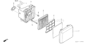 Page A Diagram and Parts List for GSV190A Type N1R - VIN# GJACA-1000001 Honda Engine