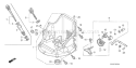 Page K Diagram and Parts List for GSV190A Type N1R - VIN# GJACA-1000001 Honda Engine