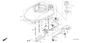 Page G Diagram and Parts List for GSV190A Type N1R - VIN# GJACA-1000001 Honda Engine
