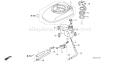 Page J Diagram and Parts List for GSV190LA Type S3A - VIN# GJACA-1035731 Honda Engine