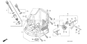 Page M Diagram and Parts List for GSV190LA Type S3A - VIN# GJACA-1035731 Honda Engine
