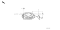 Page O Diagram and Parts List for GSV190LA Type S3A - VIN# GJACA-1035731 Honda Engine