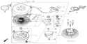 Part Location Diagram of 28476-888-300 Honda Roller- Guide