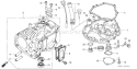 Part Location Diagram of 15332-115-000 Honda Rotor- Oil Pump - Outer