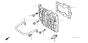 Part Location Diagram of 98073-56744 Honda Spark Plug - Bmr6A - Ngk