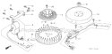 Page G Diagram and Parts List for GV200 Type N10 - VIN# -1000001-1215266 Honda Engine