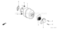 Page J Diagram and Parts List for GV200 Type N4C - VIN# -1000001-1215266 Honda Engine