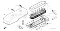 Page A Diagram and Parts List for GV200 Type N4C - VIN# -1000001-1215266 Honda Engine