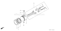 Page L Diagram and Parts List for GV200 Type N4C - VIN# -1000001-1215266 Honda Engine