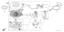 Page M Diagram and Parts List for GV200 Type N4C - VIN# -1000001-1215266 Honda Engine