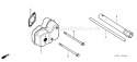 Page K Diagram and Parts List for GV35 Type N2 - VIN# -1000001-1025027 Honda Engine