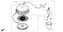 Page L Diagram and Parts List for GV35 Type N2 - VIN# -1000001-1025027 Honda Engine