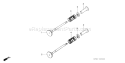 Page M Diagram and Parts List for GV35 Type N2 - VIN# -1000001-1025027 Honda Engine