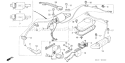 Part Location Diagram of 36100-ZF6-P82 Honda Switch Assembly- Engine Stop