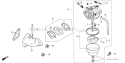 Part Location Diagram of 91410-679-000 Honda Clip - 2X60