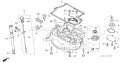 Page K Diagram and Parts List for GV400 Type ADJB - VIN# -1000001-1006101 Honda Engine