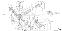Part Location Diagram of 16100-Z4E-S16 Honda Carburetor Assy - Hda 234b