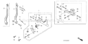 Page D Diagram and Parts List for GX100U Type KRT2 - VIN# GCAGK-1000001 Honda Engine