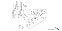 Part Location Diagram of 16562-Z0D-V00 Honda Spring- Throttle Return