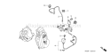 Page M Diagram and Parts List for GX100 Type VA2 Honda Engine