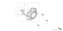 Page O Diagram and Parts List for GX100 Type VA2 Honda Engine