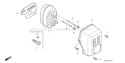 Part Location Diagram of 90048-Z0D-V00 Honda Bolt- Stud - 6X78 - Ct200